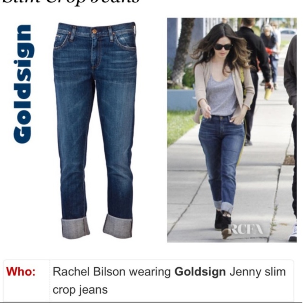 Goldsign Jenny high waist jeans